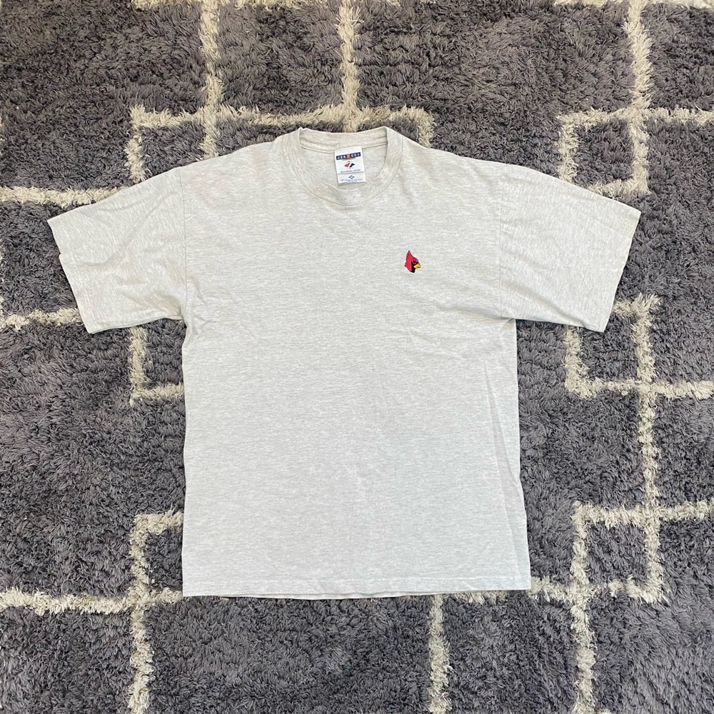 Grey Shirt with Embroidered Bird Logo | Quick Shipping